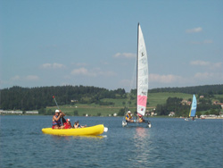 Activités sur le lac Saint Point